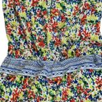 CAbi  5261 Floral Print Romper Sleeveless Drawstring Waist Casual Summer Size Med Photo 6