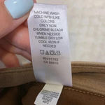 Maurice's Maurice’s tan faux suede mini skirt sz 4 fall winter zipper pencil career office Photo 7