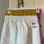 NWT NIKE X AMBUSH Womens track pants LA Lakers warmup tear away $200.00 tags XS Gold Photo 9