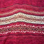 Tiara International y2k Fair Isle Full Zip Knit Cardigan Sweater Jacket Womens M Photo 8