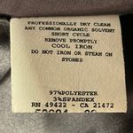 Jessica McClintock Satin Halter Dress Bubble Hem Silver Gray Rhinestone Size 12 Photo 11