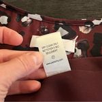 Parker  Silk Purple Leopard Printed Bell Sleeve Kimberly Flounce Dress Small Photo 7