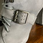 Seychelles Women's Gray Under Construction Lace Up Ankle Boot Size 6.5 Photo 11