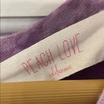 Peach Love California  Purple Tie-Dye Midi Dress Photo 1