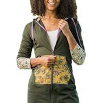 Matilda Jane  Choose Your Own Path Patches of Light Hoodie Zip Up Size Medium Photo 0
