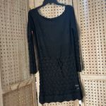 Cupshe  Black Off-Shoulder Swim Coverup Photo 4