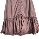 Sea Heidi Heart Quilt Petal Sleeve Tiered Rose Pink Mini Dress Size Small Photo 9