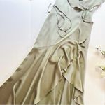 Shona joy Luxe Bias Frill Wrap Dress Eucalyptus Sleeveless Photo 4