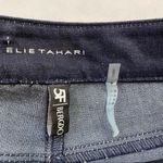 Elie Tahari Stretch Dark Wash Denim 70s Joyce Flare Jean Size 25 Photo 3