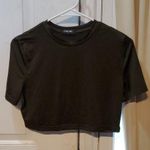 🐻 ChicMe Crop Top Size L Green Photo 0