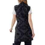 Free People Western Geometric Longline Denim Vest in Black XS Photo 11