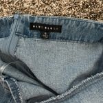 Blue Blush Denim Cutout Romper Photo 5