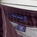 NYDJ Not Your Daughters Jeans Alina Burgundy Leggings Pants Skinny Plus 16W 16 Photo 7