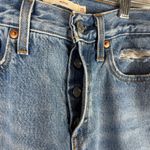 Levi's NWOT  Wedgie Button-Fly Distressed Jeans Size 25 Photo 5