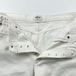 AGOLDE Parker Straight Leg Crop Jeans Finished Hem Milkshake White Size 32 Photo 8