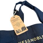 NEW Black & Gold Design Barnes & Noble Book Organic Cotton Tote Bag Travel Style Photo 2