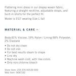 Abercrombie & Fitch Straight Neck Slip Skort Dress NWT Photo 7