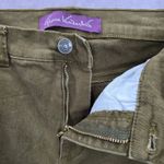 Gloria Vanderbilt  Green Straight Taper Denim Short Jeans Cotton Bottom Pants 10S Photo 5