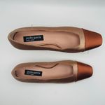 PEDRO GARCIA ELADIA Satin Pumps Colorblock champagne/pink heel size 10 Pink Photo 6
