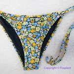 NEW Rhythm Free People Carrie Itsy Bikini Bottom, size XS Blue Photo 8