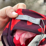 Lela Rose Womens Skirt 6 Double Face Rose Print High Low Floral Crepe Midi NEW Pink Photo 2