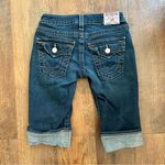 True Religion Sophie denim cuffed Bermuda shorts, size 25 Photo 1