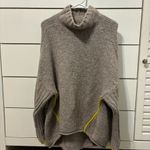 Anthropologie  Moth Paloma Oversized Brown Knit Pullover Tunic Sweater Photo 1