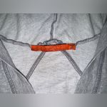 Feel the Piece Deep V Grey Lounge Hoodie Pull Over Photo 2