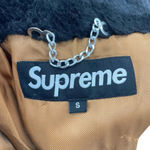 Supreme Faux Fur Double-Breasted Coat Black Size Small Photo 8