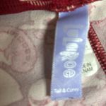 LuLaRoe  Disney Alice in Wonderland Silhouettes Red Leggings Pants Tall & Curvy Photo 1