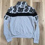 PINK - Victoria's Secret Victoria’s Secret PINK Tropical Quarter Zip Sweatshirt Women’s XS Photo 3