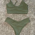 Army green bikini Size M Photo 0