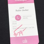 CAbi  Womens Tudor Blazer Jacket Size L Stretch Tailored Career Minimal 3376 Photo 13