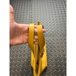 Coach Vintage ‎ SOHO Waverly Buckle Bag Leather 4133 Yellow Chamois Hand Bag Photo 6