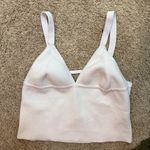 Free People Intimately  XL Teagan Swit Cami‎ Ribbed Crop Top Ivory NWOT Coquette Photo 0