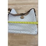 Michael Kors  Vanilla/Acorn Bowery Hobo Large Shoulder Bag - Size M Photo 8