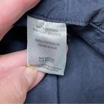 Theory 100% Silk Dunes Sidonia T Silk Ankle Trousers Pants Drawstring Navy SZ 00 Photo 11