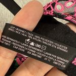 Victoria's Secret ‎ Sexy Little Things Floral Lace Bra 32B Black Pink Photo 6