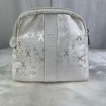 VTG Pearl White Nexxus XX Makeup Bag Travel Zipper Cosmetic Pouch NWOT Photo 4