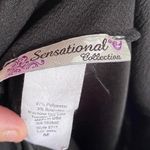 Black Pencil Skirt Stretchy, Midi Size Medium Staple Piece Work Wear Office Wear Photo 2