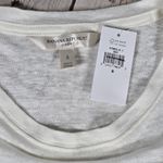 Banana Republic  Linen Sharp-Shoulder‎ T-Shirt S NWT Photo 2