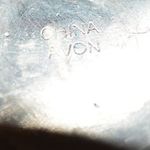 Vintage Avon Blue Adjustable Leather Band Lt.Blue Rhinestone Watch Works Photo 3