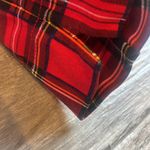 Peter Nygard NYGARD Luxe Slims Red Tartan Plaid Ankle Jeggings Womens MEDIUM (10-12) #129 Photo 9