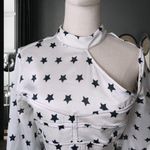 Self Portrait Self-portrait Women's White Frilled Satin Star Dress (US 4) Photo 3