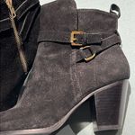 POLO RALPH LAUREN BLACK Suede ankle boots Size 8.5 B34 Photo 2