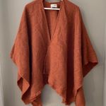 Universal Threads Open Knit Woven Duster/Poncho Photo 0