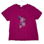 Crazy Shirts Women's Pink & Blue Turtle Crewneck T Photo 0