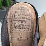 Lucky Brand  Miller Black Strapped Wedges 8.5 Photo 5