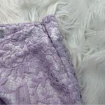 Tobi Asymmetric Mini Skirt Lavender Purple Lace Photo 6