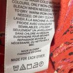 Aritizia Wilfred Heidi Women's Floral Tank Top Red Size 8 with Shoulder Ties Photo 6